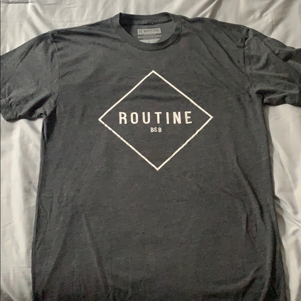 Routine Baseball T shirt
